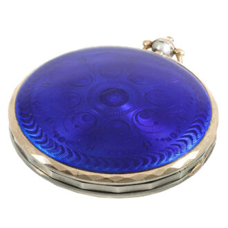 French 18 carat gold and silver watch with special movement Circa 1800