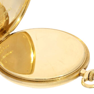 Swiss 18K gold lever with original gold Breguet dial Circa 1930 Swiss 18K gold lever with original gold Breguet dial Circa 1930