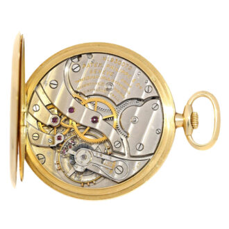 Swiss 18K gold lever with original gold Breguet dial Circa 1930 Swiss 18K gold lever with original gold Breguet dial Circa 1930