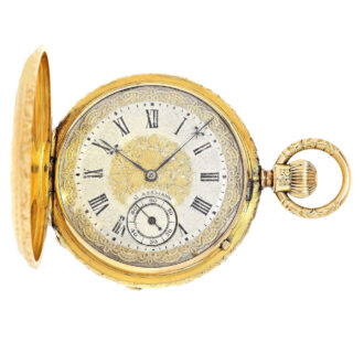 German extremely rare and splendid pocket watch Circa 1880