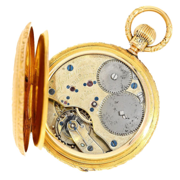 German extremely rare and splendid pocket watch Circa 1880 German extremely rare and splendid pocket watch Circa 1880