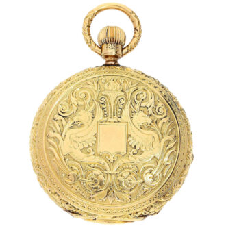 German extremely rare and splendid pocket watch Circa 1880