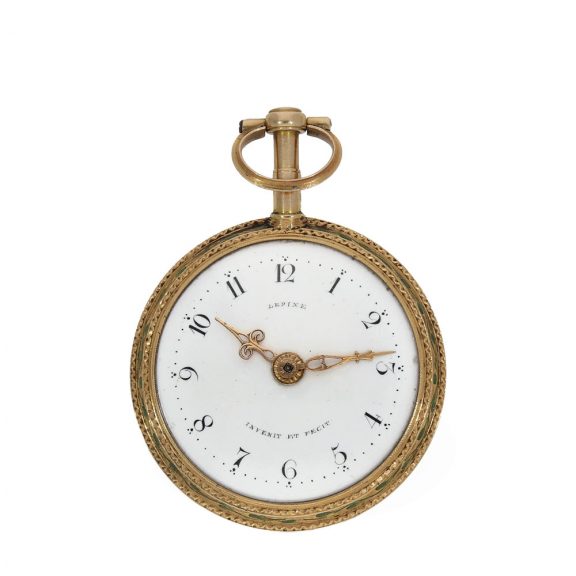 French 18 carat gold original lépine pocket watch Circa 1780