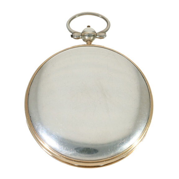French 18 carat gold large Lépine watch unusual caliber Circa 1800 French 18 carat gold large Lépine watch unusual caliber Circa 1800