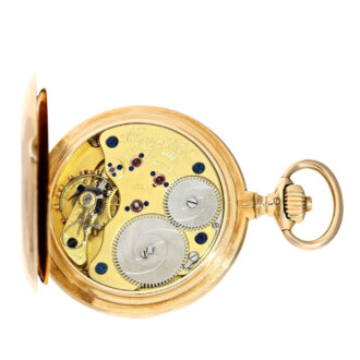 German 18K gold lever hunting cased watch Circa 1906 German 18K gold lever hunting cased watch Circa 1906
