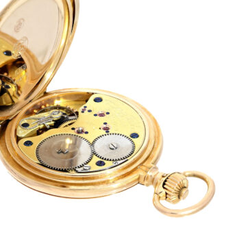 German 18K gold lever hunting cased watch Circa 1906 German 18K gold lever hunting cased watch Circa 1906