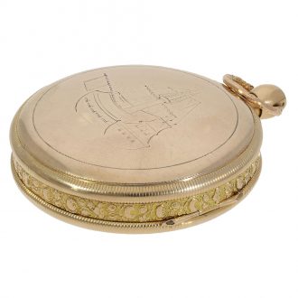 Especially beautiful pocket watch with musical movement Circa 1800