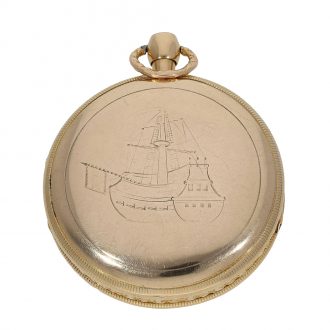 Especially beautiful pocket watch with musical movement Circa 1800