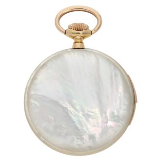 Swiss pocket watch repeater with mother-of-pearls Circa 1910 Swiss pocket watch repeater with mother-of-pearls Circa 1910