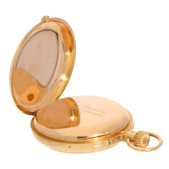 Rare German gold "Bassine cased" watch Circa 1898 Rare German gold "Bassine cased" watch Circa 1898