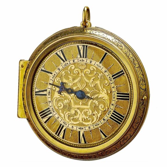 Exceptionally rare Dutch ultra thin verge pocket watch Circa 1685