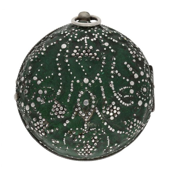 English early pendant watch with extremely rare calendar Circa 1670 English early pendant watch with extremely rare calendar Circa 1670