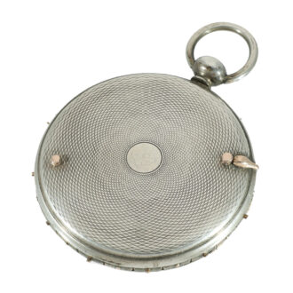 French silver virgule à tact watch with gold elements Circa 1812