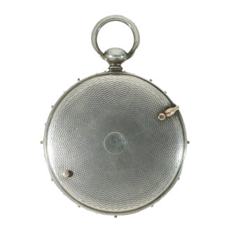 French silver virgule à tact watch with gold elements Circa 1812