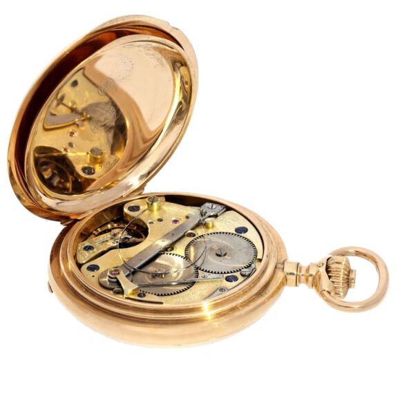 German extremely rare Glashütte "Perpetuale" watch Circa 1893 German extremely rare Glashütte "Perpetuale" watch Circa 1893