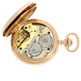 German extremely rare Glashütte "Perpetuale" watch Circa 1893