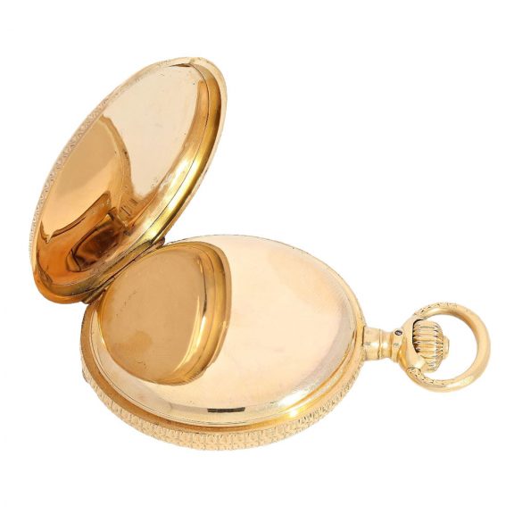German gold Renaissance style pocket watch Circa 1883 German gold Renaissance style pocket watch Circa 1883