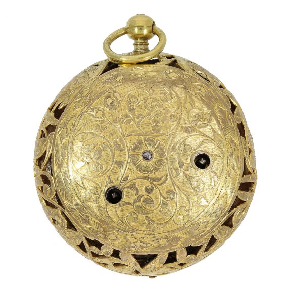 English single handed pendant watch with alarm Circa 1685 English single handed pendant watch with alarm Circa 1685