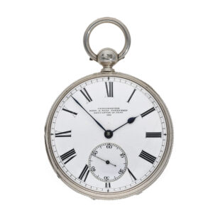 English silver technically highly interesting chronometer Circa 1864