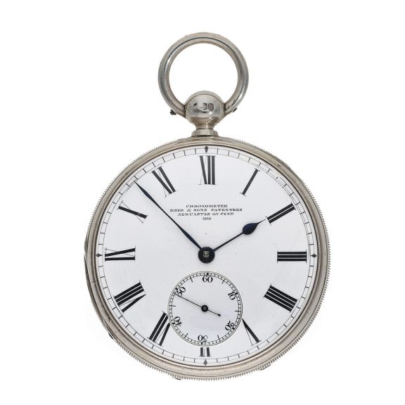 English silver technically highly interesting chronometer Circa 1864