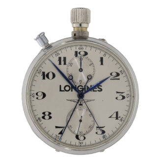 Swiss steel split seconds chronograph Circa 1953