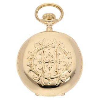Swiss very rare pocket watch with center seconds Circa 1906