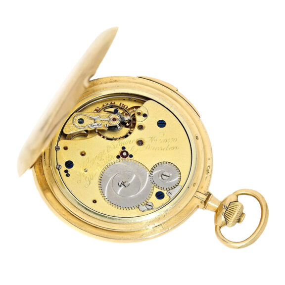 German gold quarter repeater pocket watch Circa 1918 German gold quarter repeater pocket watch Circa 1918