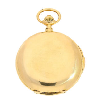 German gold quarter repeater pocket watch Circa 1918