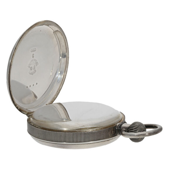 Swiss silver chronometer with electric contact device Circa 1880 Swiss silver chronometer with electric contact device Circa 1880