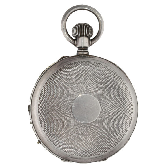 Swiss silver chronometer with electric contact device Circa 1880 Swiss silver chronometer with electric contact device Circa 1880