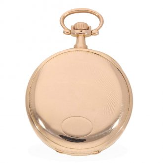 German 14 carat gold precision lever pocket watch Circa 1900