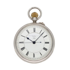 English silver Royal Navy watch according to Bahne Bonniksen Circa 1895