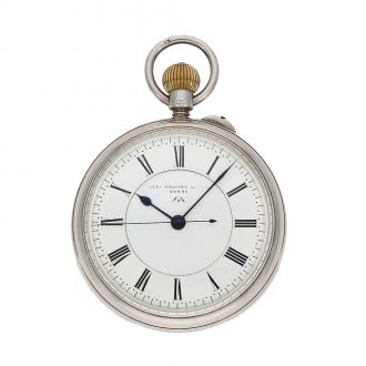 English silver Royal Navy watch according to Bahne Bonniksen Circa 1895