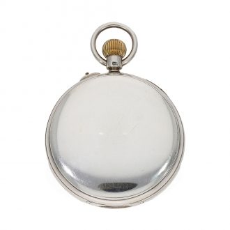 English silver Royal Navy watch according to Bahne Bonniksen Circa 1895