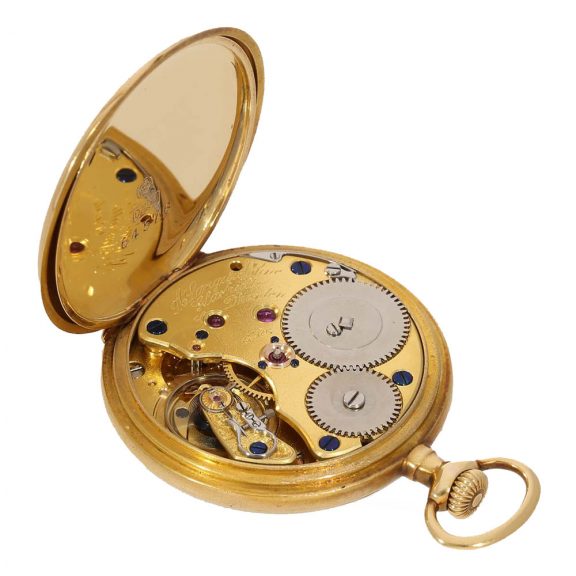 German 18 carat gold small lever escapement watch Circa 1915 German 18 carat gold small lever escapement watch Circa 1915