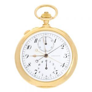 Swiss gold with prime quality Ankerchronometer Circa 1925