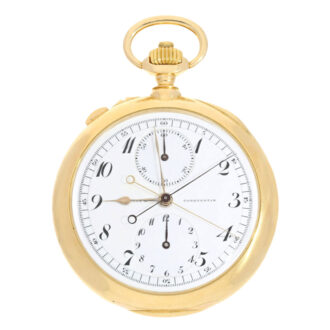 Swiss gold with prime quality Ankerchronometer Circa 1925
