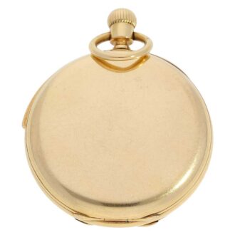 English gold hunting cased minute repeating lever Circa 1874 English gold hunting cased minute repeating lever Circa 1874