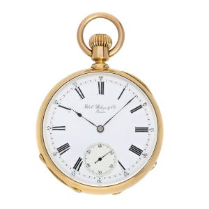 Swiss important and heavy observatory chronometer Circa 1875