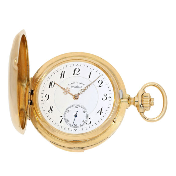German gold lever with minute repeater Circa 1899