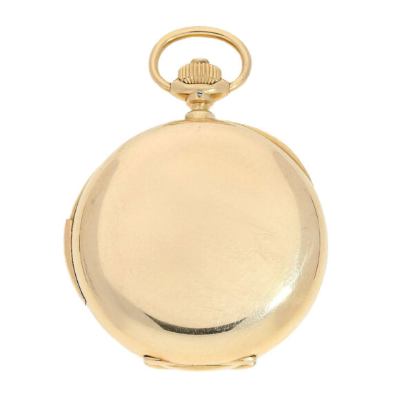 German gold lever with minute repeater Circa 1899 German gold lever with minute repeater Circa 1899