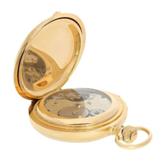 German gold lever with minute repeater Circa 1899