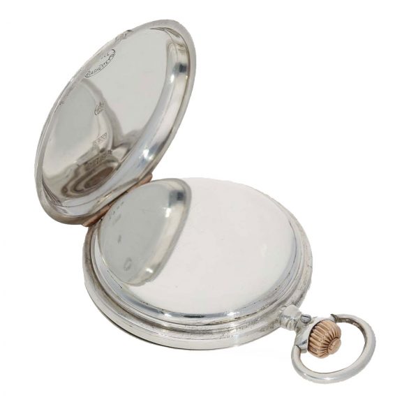 German silver full hunter cased possibly apprentice watch Circa 1893 German silver full hunter cased possibly apprentice watch Circa 1893