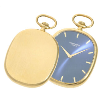 Very rare Swiss gold dress watch "Ellipse Jumbo" Circa 1980