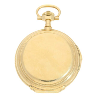 German gold repeater with seconds and calendar Circa 1878