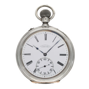 German silver large deck watch with lever escapement Circa 1920