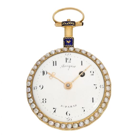 4156-2020-0327French rare and very fine gold enamel verge watch Circa 1790-036-E French rare and very fine gold enamel verge watch Circa 1790