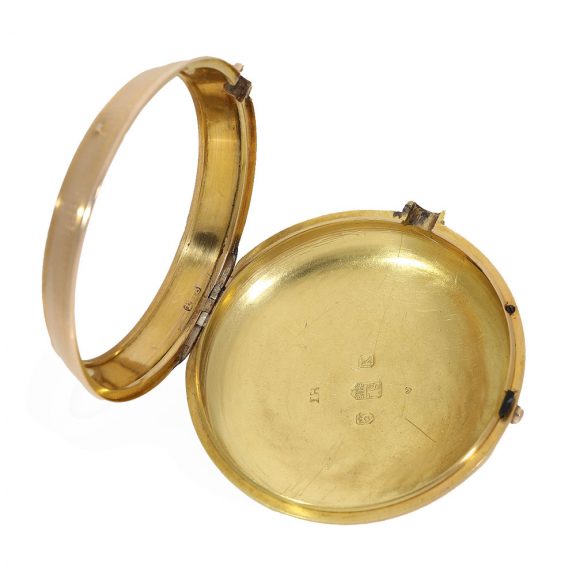 Rare English 18K gold pair cased chronometer Circa 1805 Rare English 18K gold pair cased chronometer Circa 1805