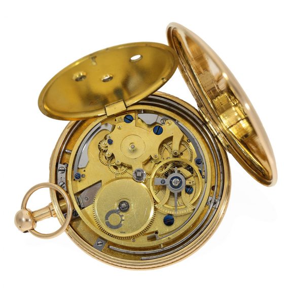 Rare French 18 carat gold repeating Lépine watch Circa 1795 Rare French 18 carat gold repeating Lépine watch Circa 1795