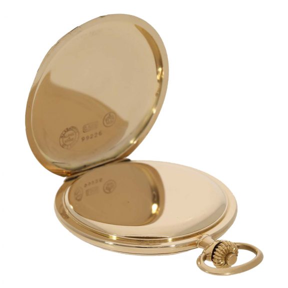 German 14 carat gold ‘first quality’ full hunter cased watch Circa 1939 German 14 carat gold ‘first quality’ full hunter cased watch Circa 1939